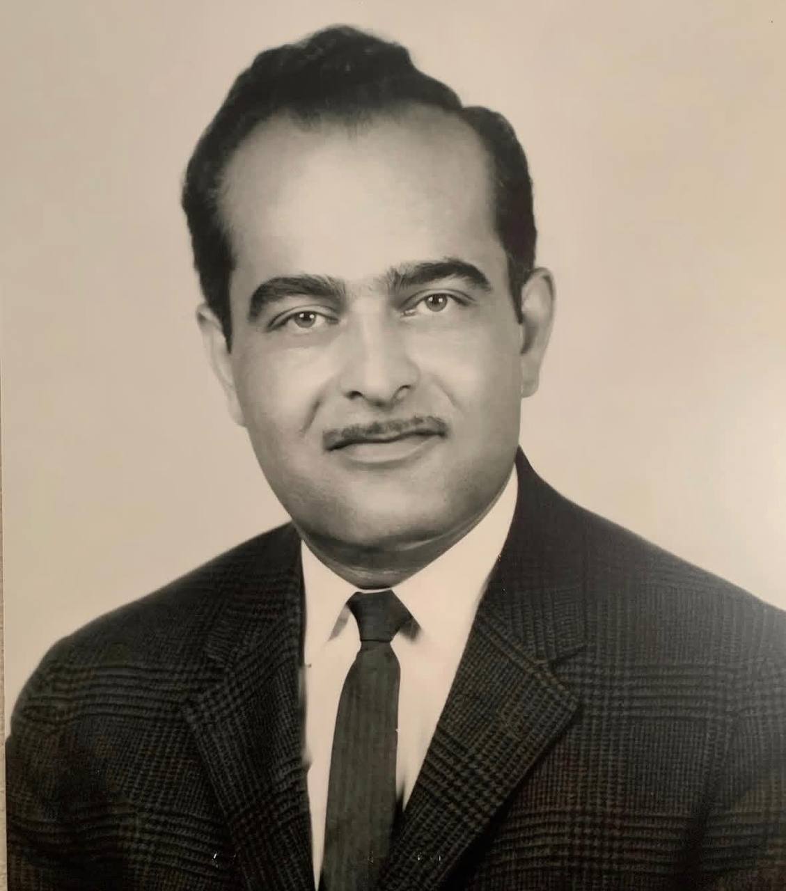 Dr. Hossein Maleksalehi, surgeon, portrait from the 1960s
